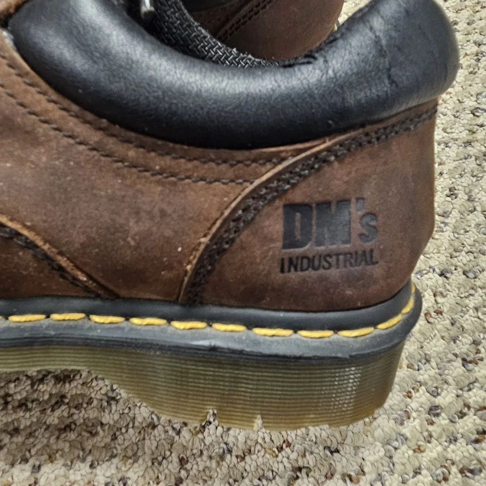 Dr Martens Industrial Steel Toe Shoes Slip‎ Resistant  Men's 13 ASTM F2413-05